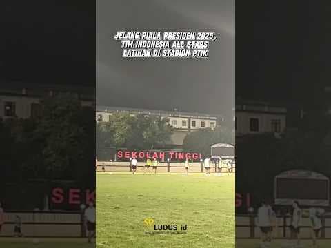 Throwback Kamis Malam Tim Indonesia All Stars Melakukan Latihan di Stadion PTIK!