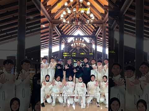 [PART 2] Ini dia beberapa foto team taekwondo yang siap beraksi di PON Bela Diri Kudus! ✨😍