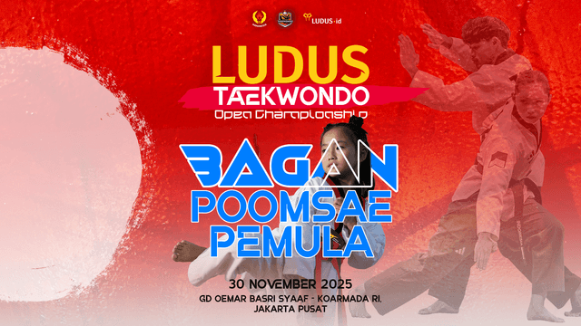 Bagan Kategori Poomsae Pemula LUDUS Taekwondo Open Championship