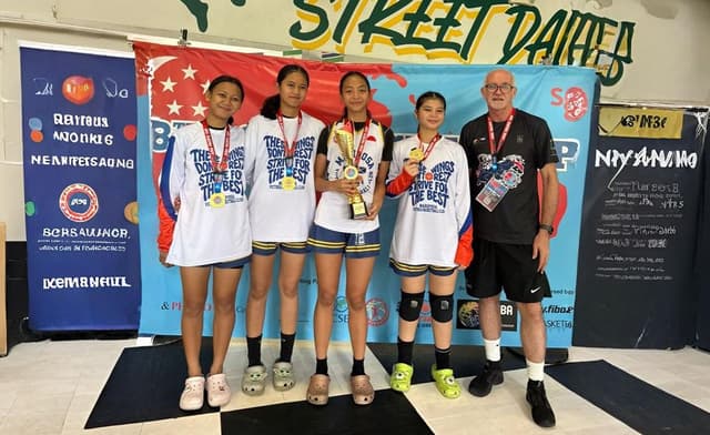 Mariposa-Victoria Basketball Club Juara Turnamen Basket 3x3 Asia Pasific di Singapura