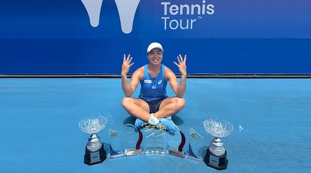 Petenis Muda Indonesia Janice Tjen Borong Gelar ITF di Taipei