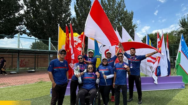 Empat Medali dari Beijing: Harapan Indonesia Bersinar di Kejuaraan Para Panahan Asia 2025