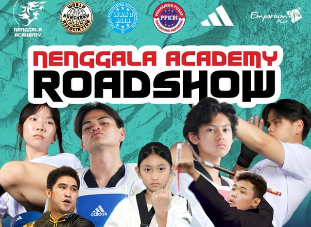 Nenggala Academy Roadshow Gelar Empat Event Taekwondo dan Kick Boxing